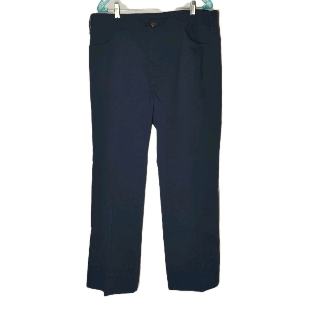 Vintage 1960s Levi's (39x29) Gold Label Star Prest Blue Corduroy Pants Slacks